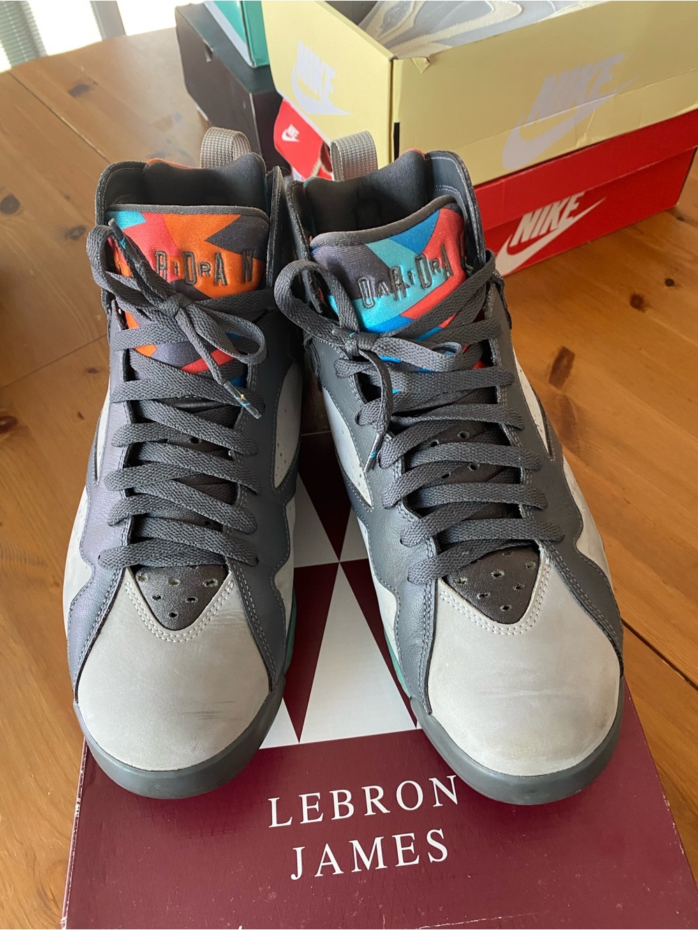 Jordan 7 Barcelona’s men’s size 10